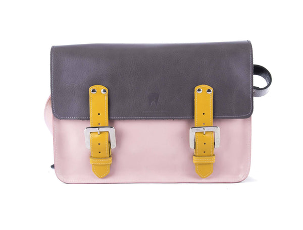 The Harmood in Grey/Baby Pink with Mango Accents