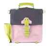 The Hawley in Grey/Baby Pink with Lime Accents