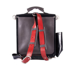 The Hawley in Black/Red with Grey/Mango Accents