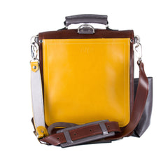 The Hawley in Brown/Mango with Grey Accents