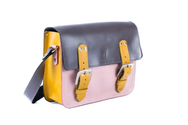 The Albert in Grey/Baby Pink with Mango Accents