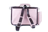 The Caledonian in Baby Pink and Aubergine