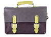 The Inverness in Grey/Aubergine with Lime Accents