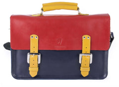 The Inverness in Red/Navy with Mango Accents
