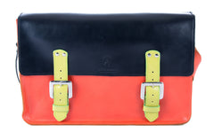 The Arlington in Black/Orange with Lime Accents