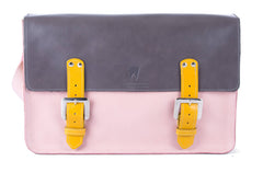 The Arlington in Grey/Baby Pink with Mango Accents