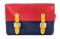 The Arlington in Red/Navy with Mango Accents